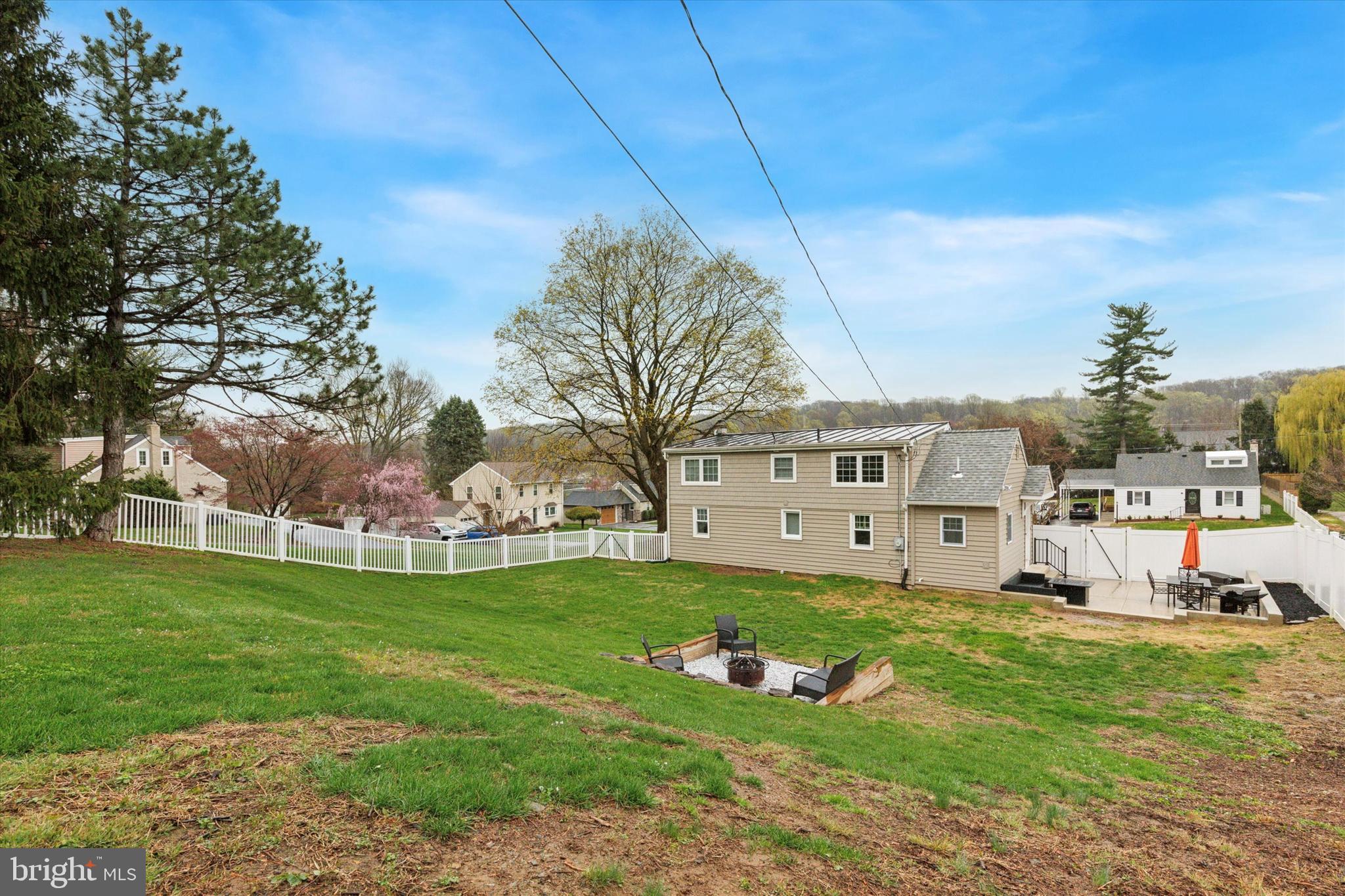 3 Buttonwood Avenue Malvern, PA 19355 - Photo 25 of 25 a view of a house with a big yard and large trees