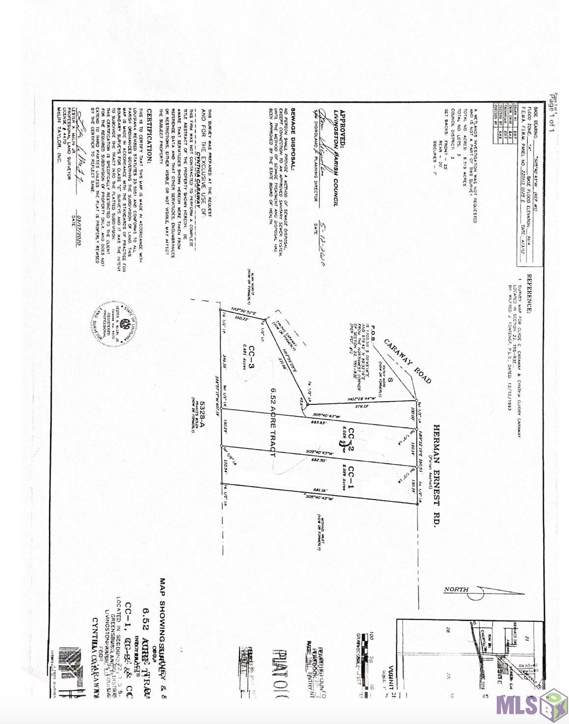 Lot Cc-3 Herman Ernest Road Denham Springs, LA 70706 - Photo 5 of 5