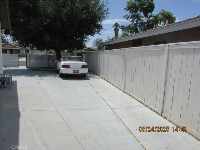 a view of a house with a outdoor space