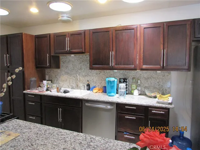 a close view of water heater room