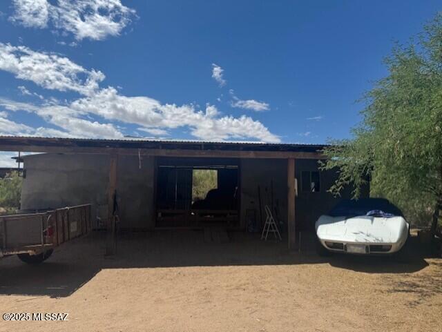 4401 North Musket Road Marana, AZ 85653 - Photo 11 of 15 a view of a wooden floor and a potted plant