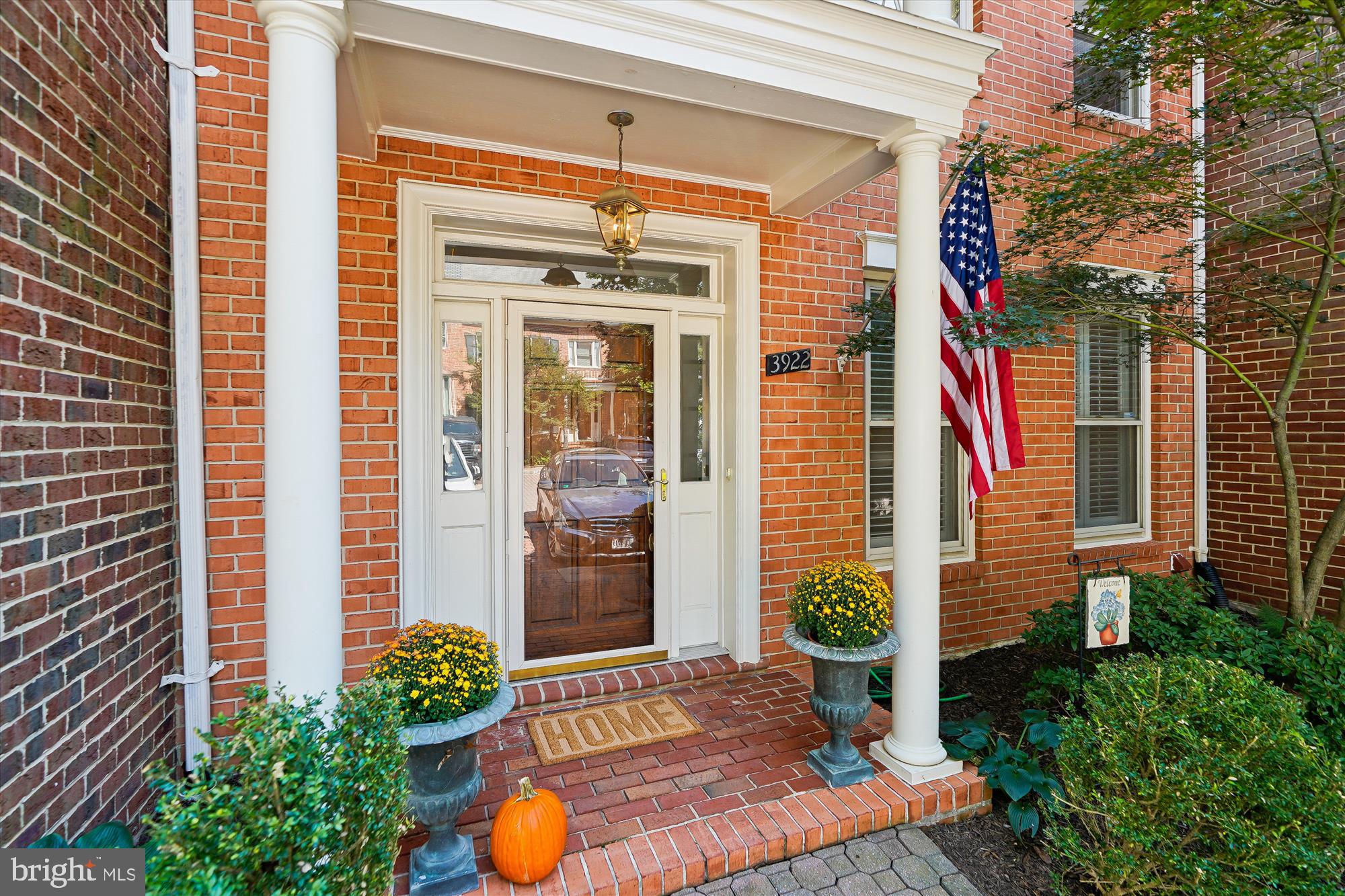 3922 North Glebe Road Arlington, VA 22207 - Photo 3 of 46 a view of a house with potted plants