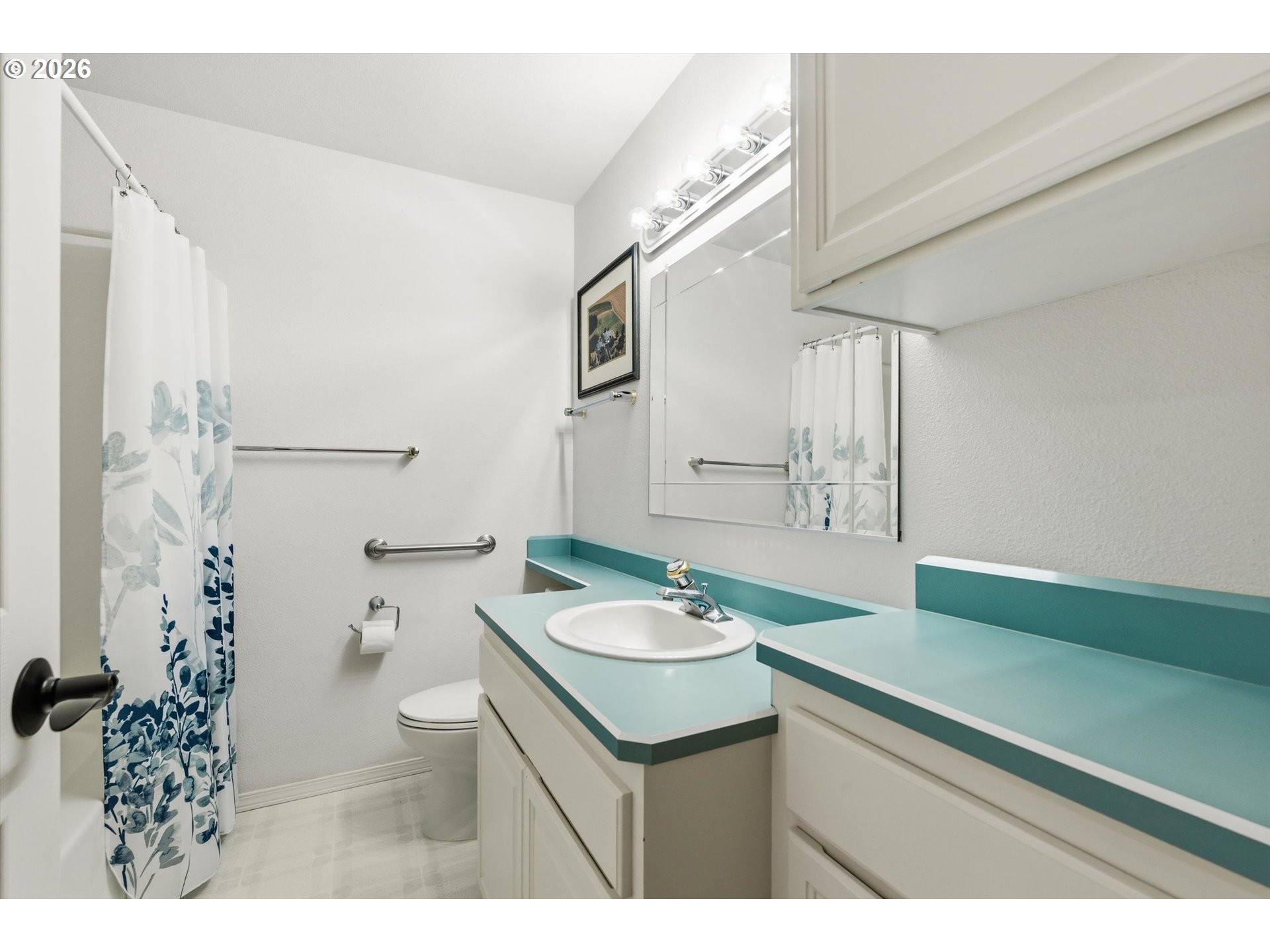 30303 Bellfountain Road Corvallis, OR 97333 - Photo 25 of 47 a bathroom with a sink a toilet and a mirror