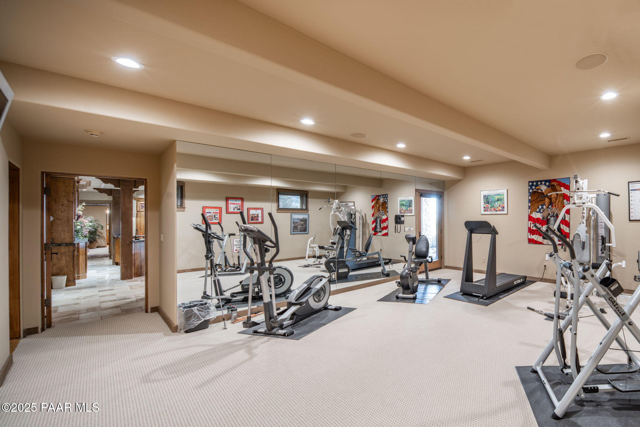 2158 Forest Mountain Road Prescott, AZ 86303 - Photo 57 of 68 a view of a room with gym equipment