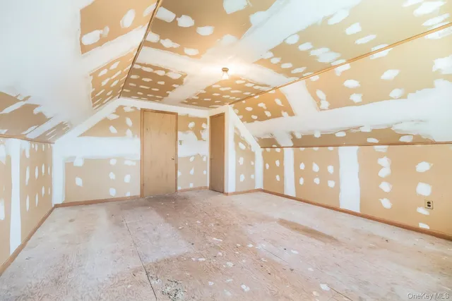 a view of a building with a street