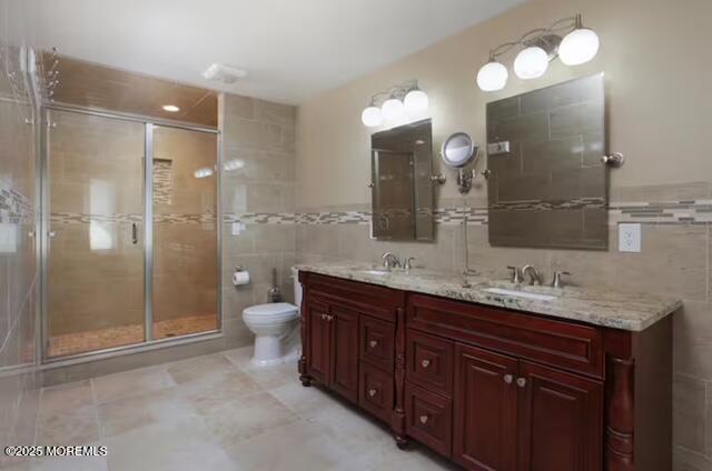 431 Hiering Avenue Seaside Heights, NJ 08751 - Photo 18 of 32 a bathroom with a granite countertop sink mirror and double