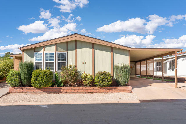 1526 North Dixie Downs Road, Unit 63 St. George, UT 84770 - Photo 2 of 38 FRONT VIEW