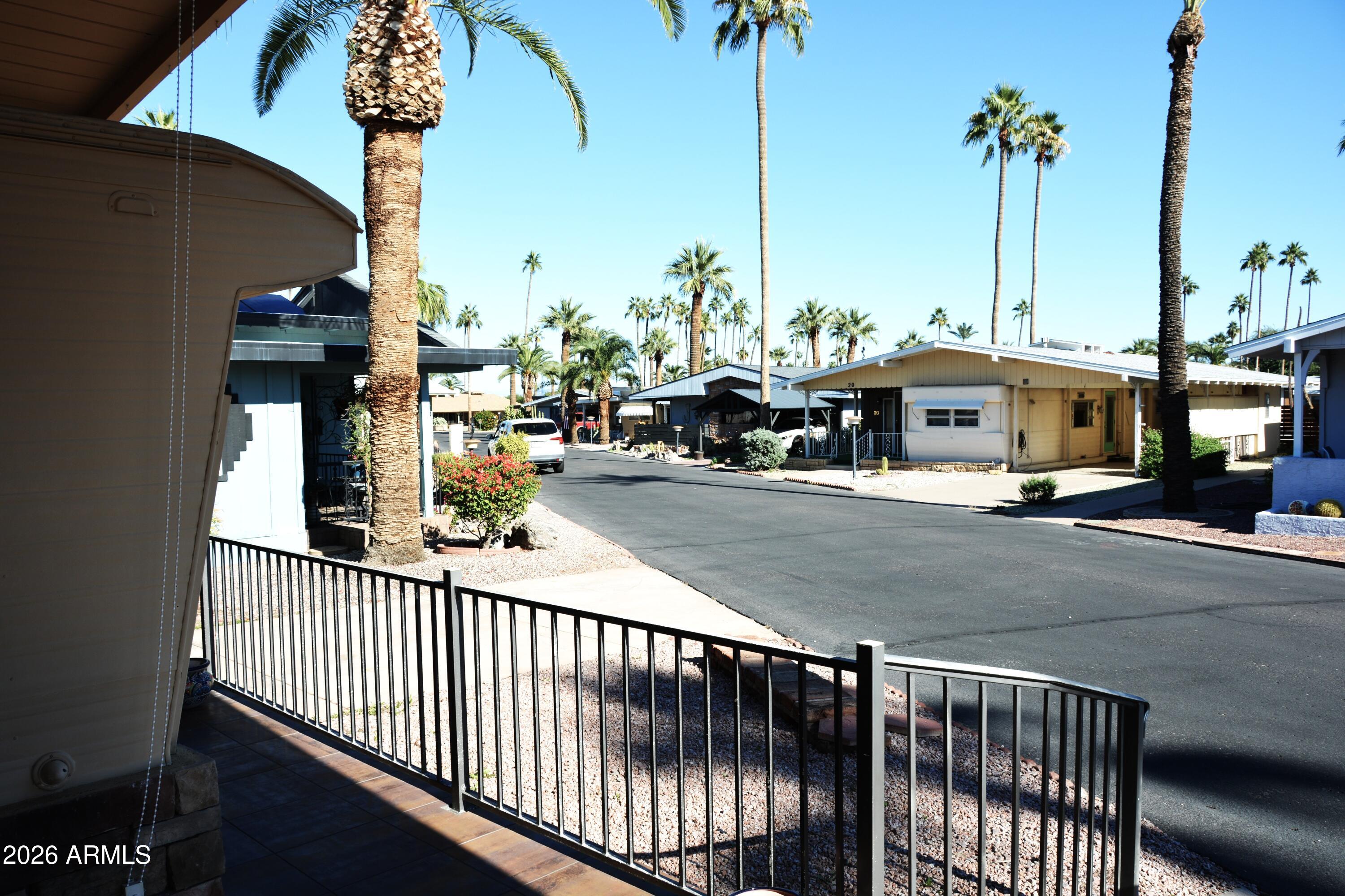 6700 East Thomas Road, Unit 25 Scottsdale, AZ 85251 - Photo 20 of 29 a view of street from balcony