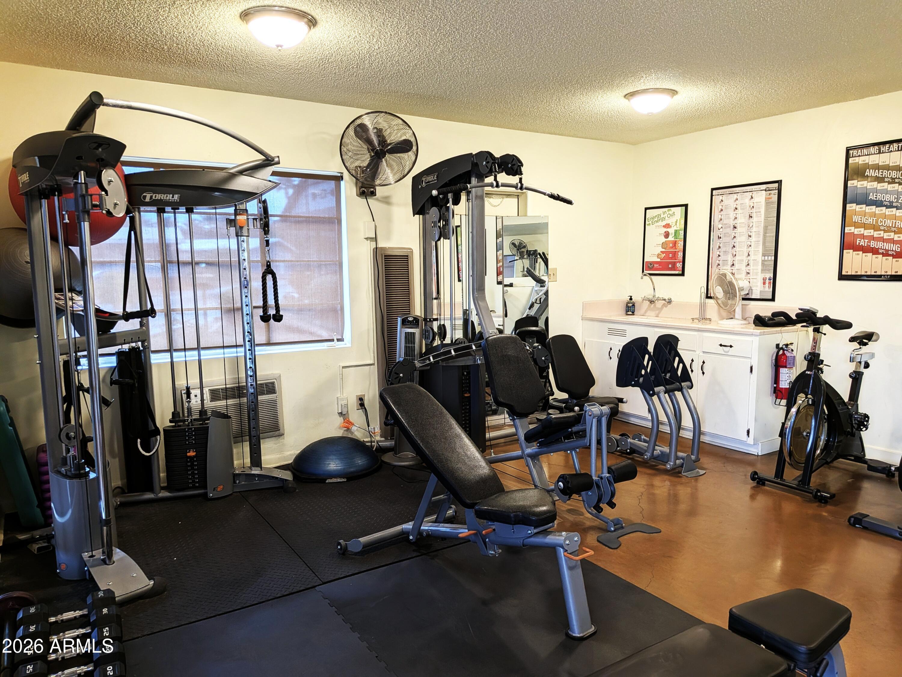 6700 East Thomas Road, Unit 25 Scottsdale, AZ 85251 - Photo 21 of 29 a view of a room with gym equipment
