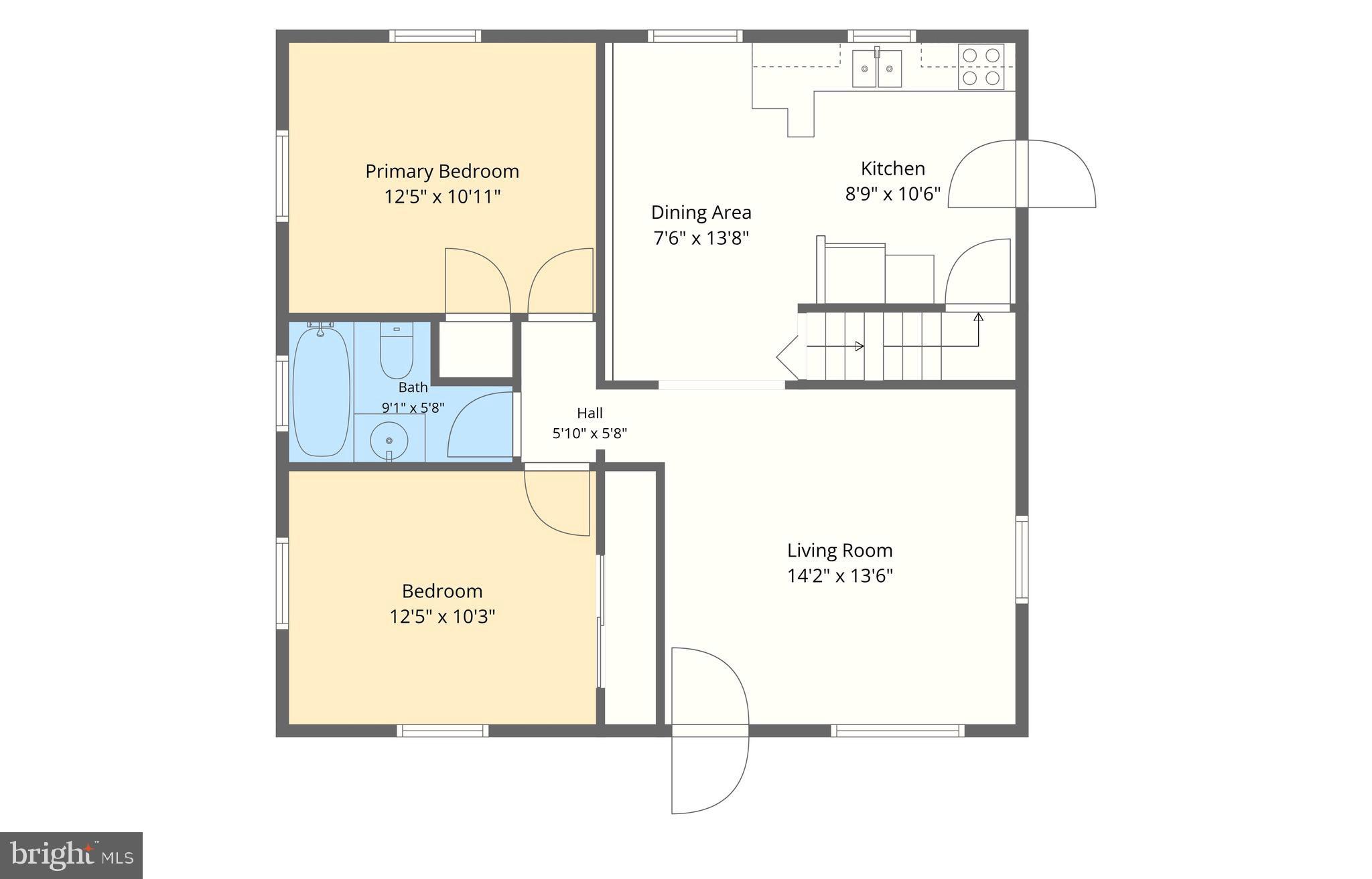 5625 Allender Road White Marsh, MD 21162 - Photo 28 of 31 Main Level Floor Plan