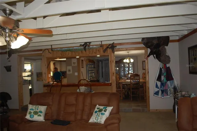 a view of a interior of the room