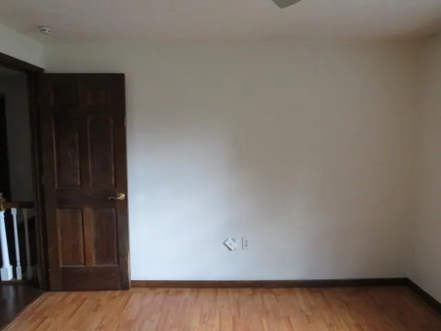 a view of wooden floor