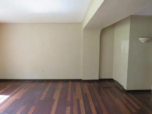 a view of wooden floor in a room