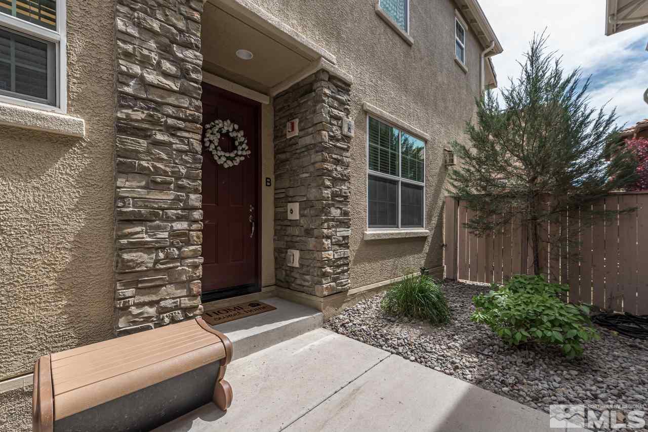 1808 Wind Ranch Road, Unit B Reno, NV 89521 - Photo 2 of 31 a view of a door and a outdoor space