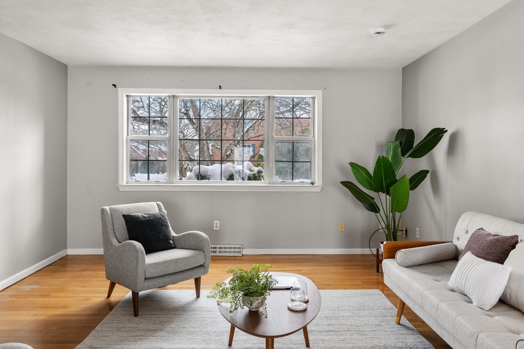 9 April Lane, Unit 9 Lexington, MA 02421 - Photo 10 of 38 a living room with furniture potted plant and a window