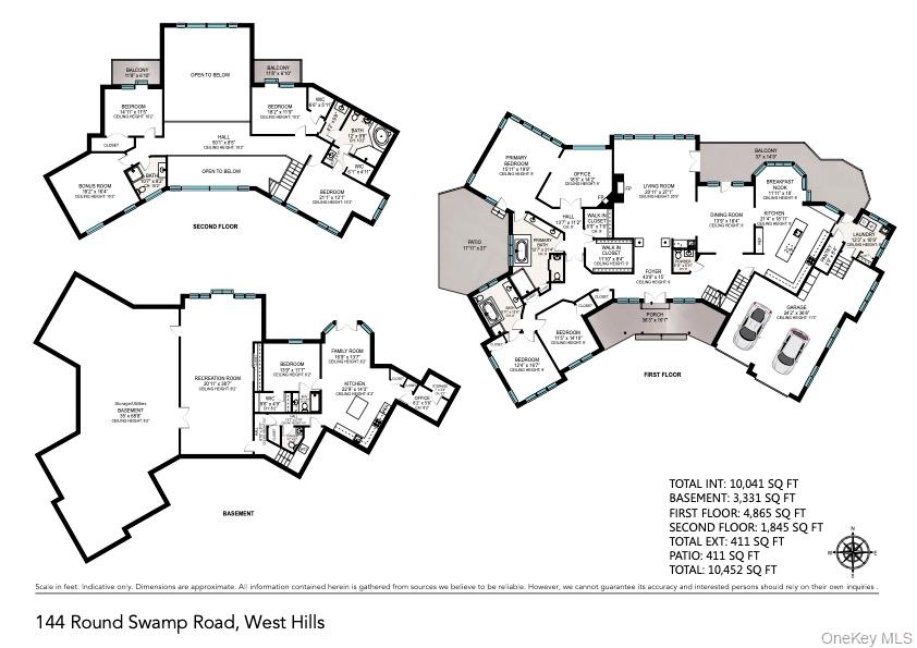 144 Round Swamp Road West Hills, NY 11743 - Photo 39 of 39 View of floor plan / room layout