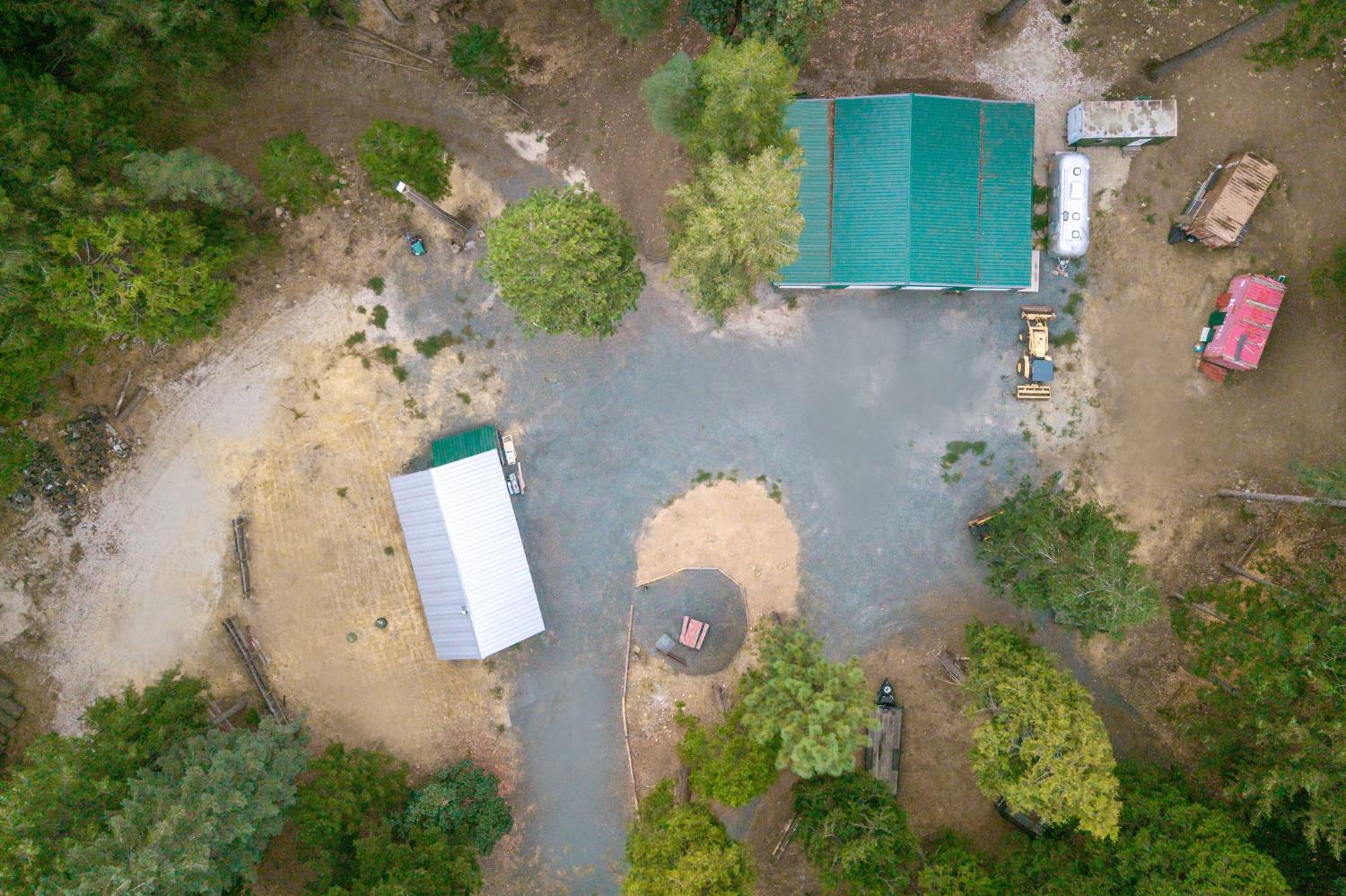 10623 Yearling Road Nevada City, CA 95959 - Photo 8 of 59 an aerial view of a house with a yard and a pool