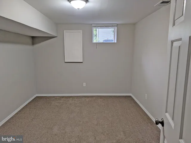 a view of a small space