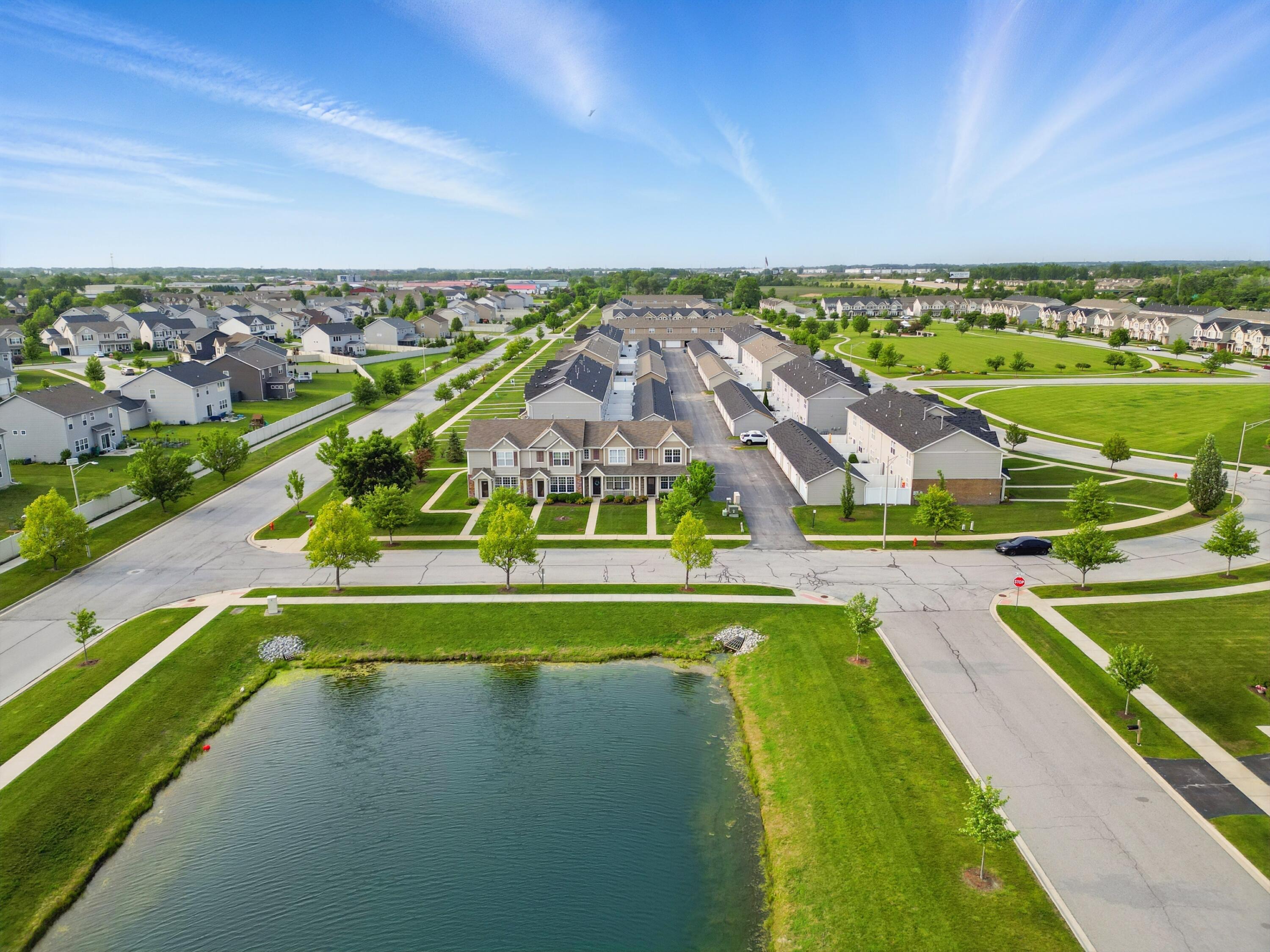 922 East 115th Place Crown Point, IN 46307 - Photo 22 of 23 a view of a city with a large pool