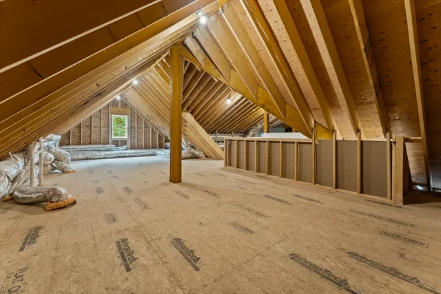 a view of a house with a street