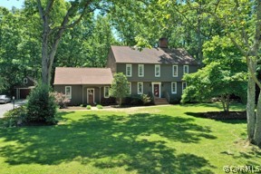 13711 Elmstead Road Midlothian, VA 23113 - Photo 2 of 47 a front view of a house with a yard