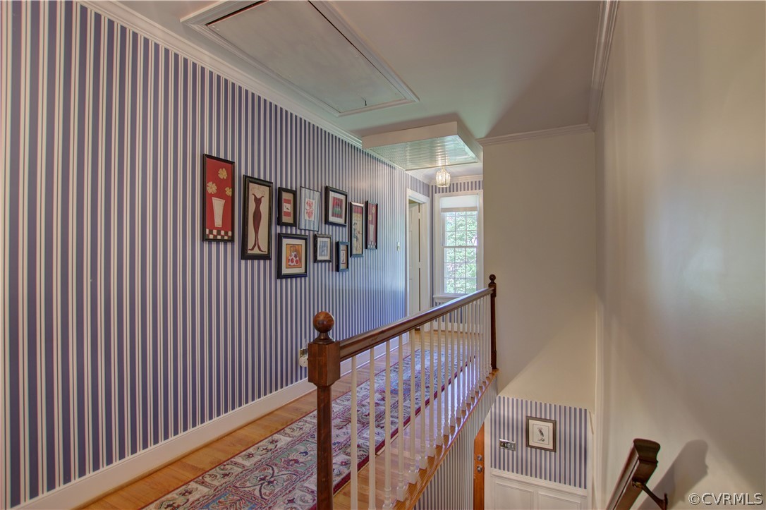 13711 Elmstead Road Midlothian, VA 23113 - Photo 35 of 47 a view of staircase with large window
