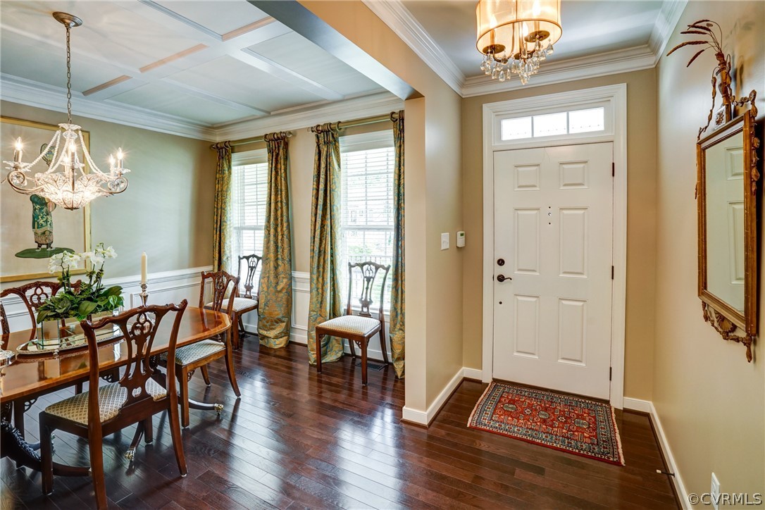 165 Button Bush Road Richmond, VA 23238 - Photo 5 of 50 a living room with furniture and a chandelier