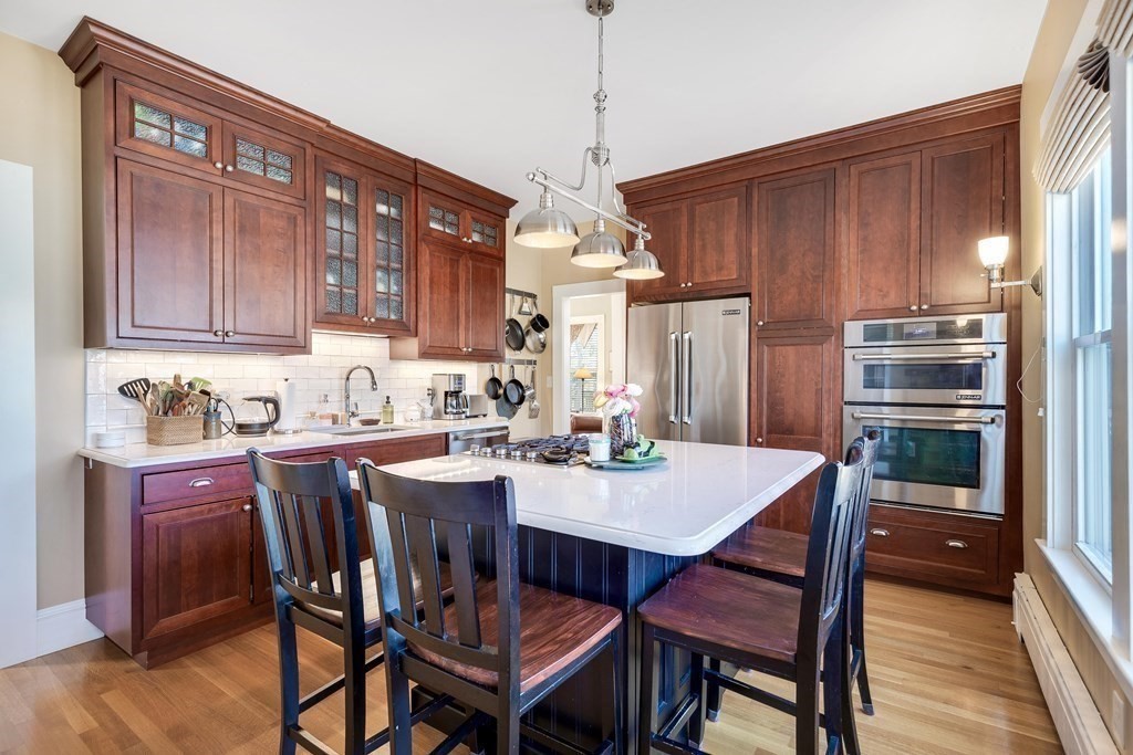 2 Clifton Park Melrose, MA 02176 - Photo 17 of 28 a view of a dining room with furniture window and wooden floor