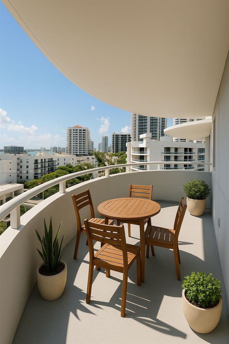 6301 Collins Avenue, Unit 1005 Miami Beach, FL 33141 - Photo 14 of 35 a swimming pool with a seating space