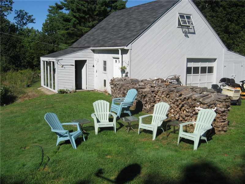 705 Dutch Neck Road Waldoboro, ME 04572 - Photo 8 of 31 Exterior Back. Oversized garage with...