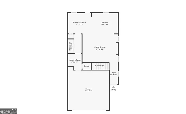 a picture of door with side of a wall