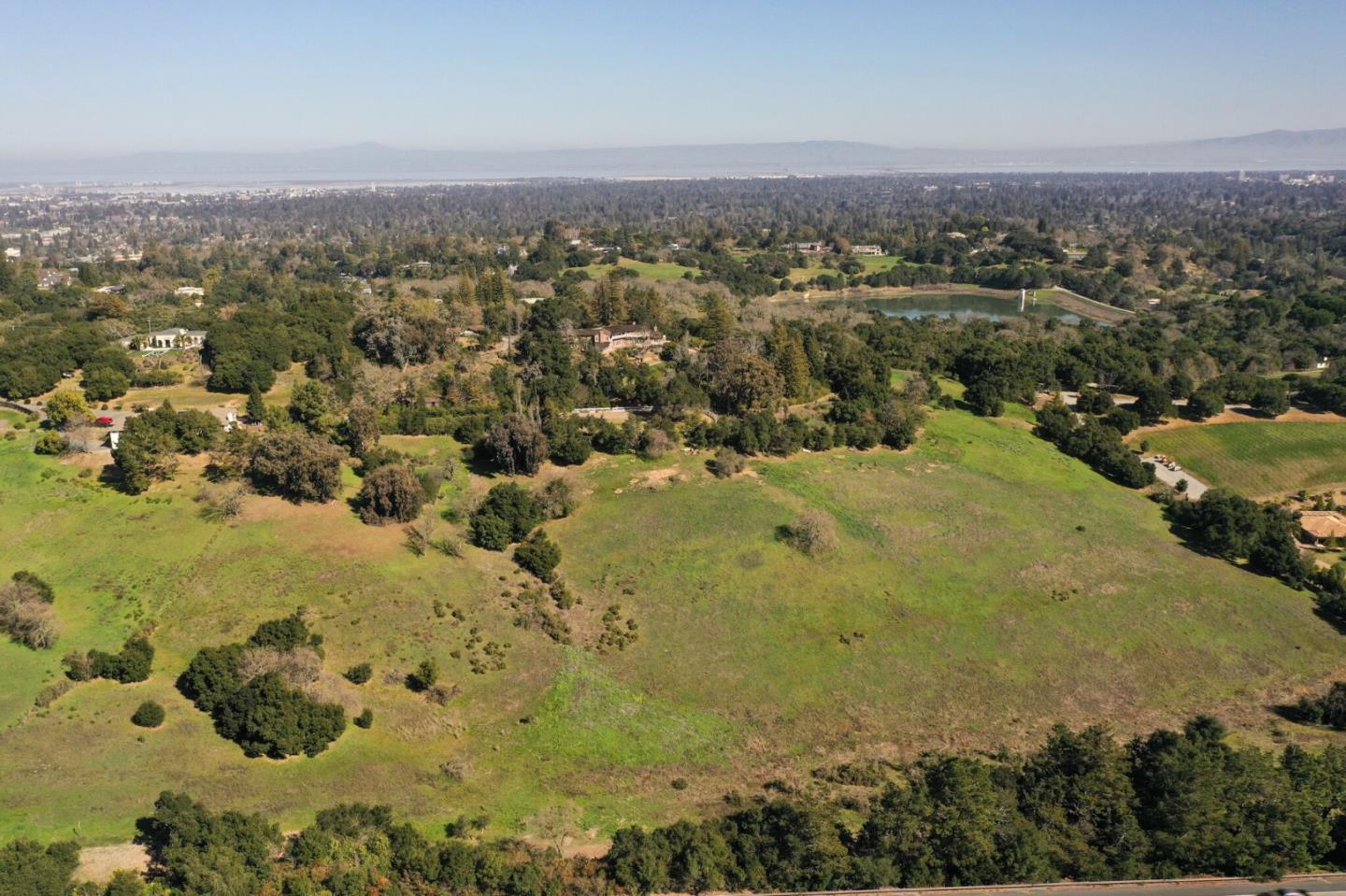 385 Moore Road Woodside, CA 94062 - Photo 5 of 25 an aerial view of residential houses with outdoor space