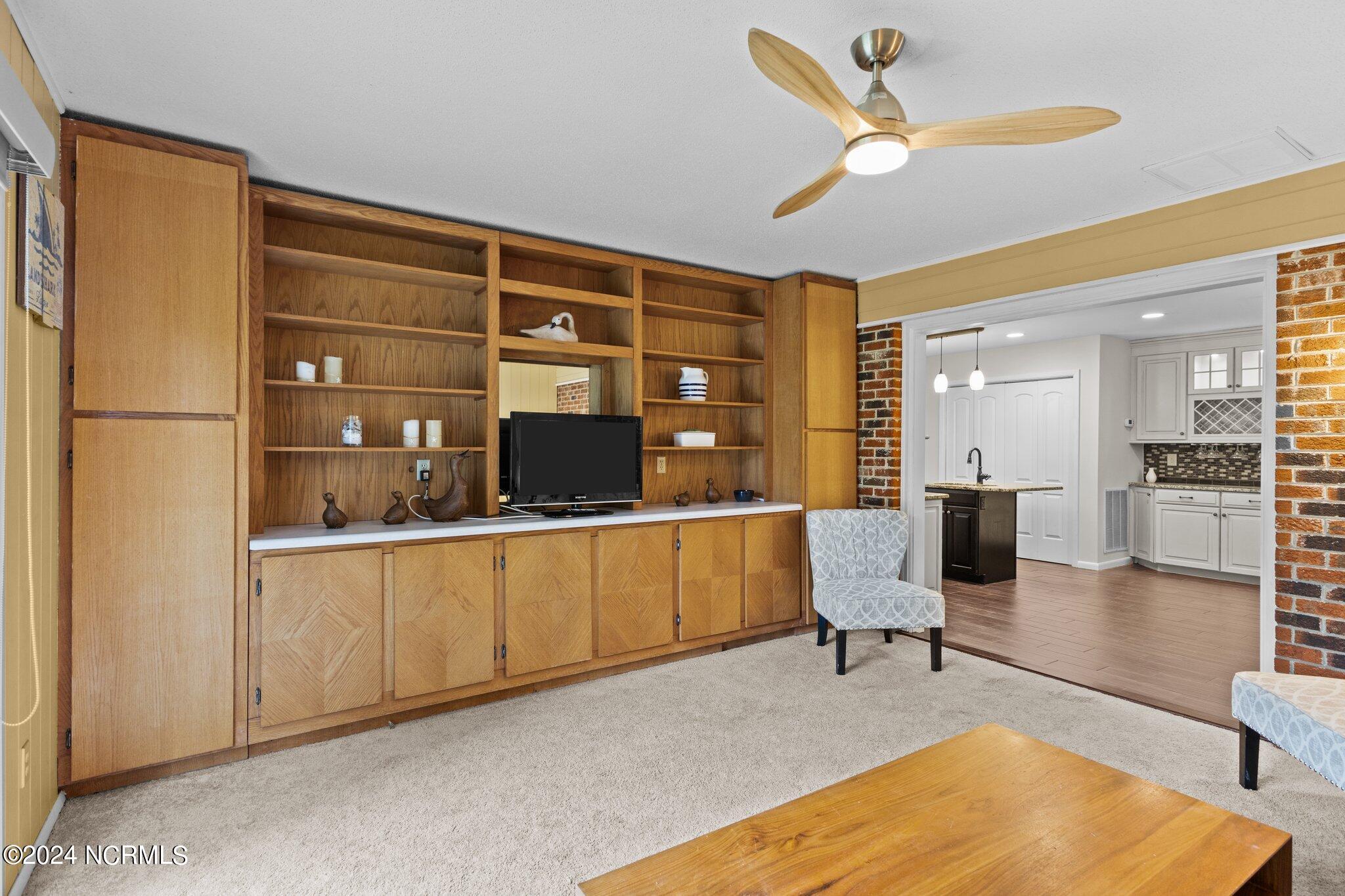 3312 Old Gate Road Morehead City, NC 28557 - Photo 5 of 35 den to kitchen