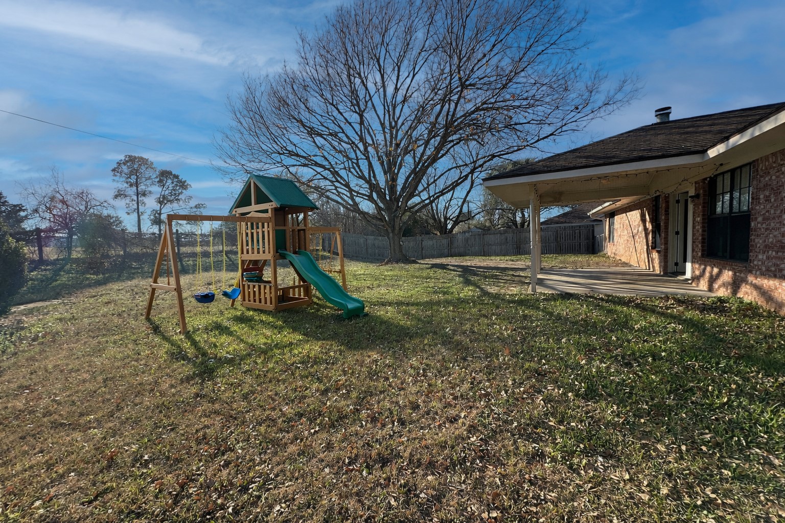 1304 Allison Street Brenham, TX 77833 - Photo 26 of 27 Backyard staged