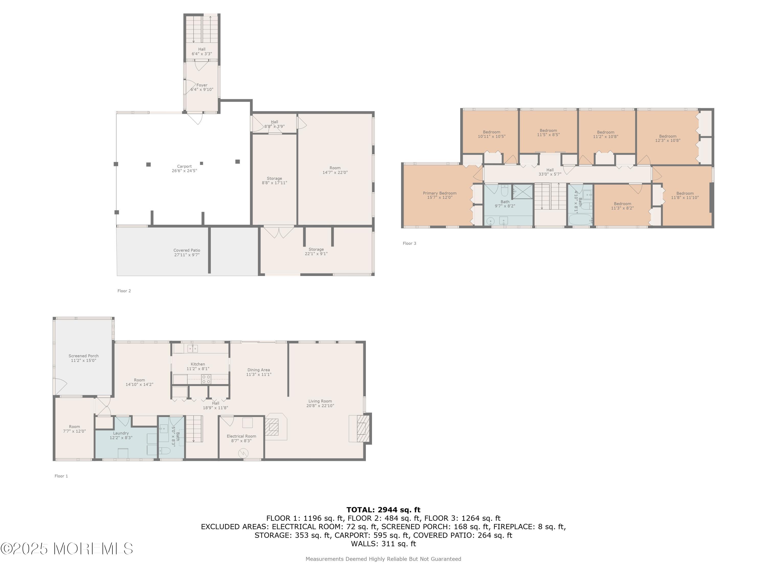 2051 Baileys Corner Road Wall, NJ 07719 - Photo 11 of 62 all_floors_2051_baileys_corner_road_wall