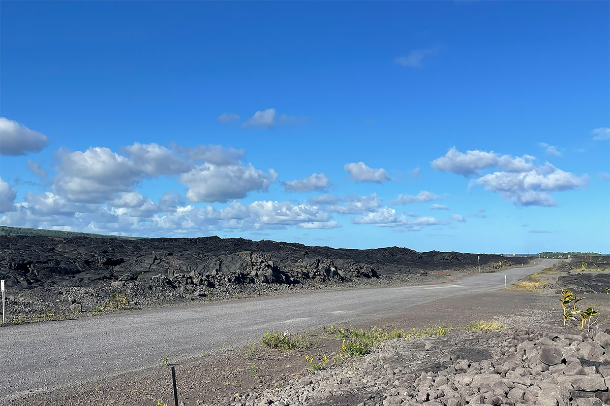 67 A Chain Of Craters Road Pahoa, HI 96778 - Photo 15 of 16 a view of lake with mountain