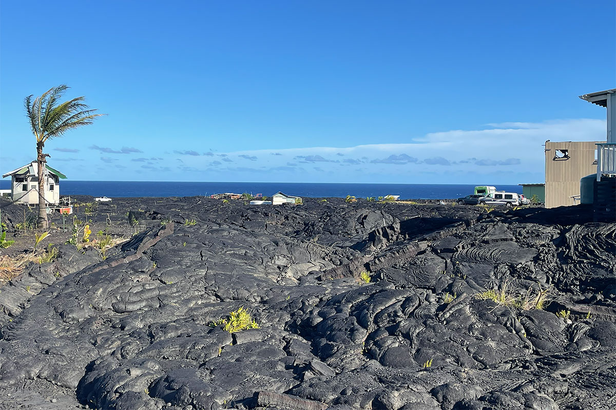 67 A Chain Of Craters Road Pahoa, HI 96778 - Photo 2 of 16 a view of ocean view with beach