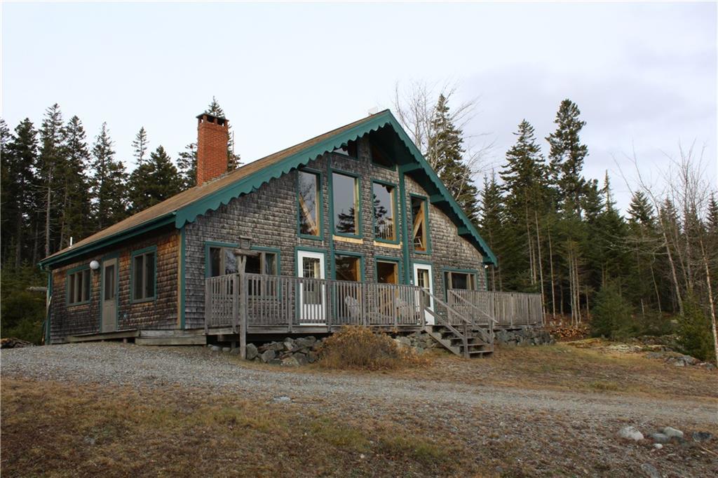 Beautiful custom post and beam home...