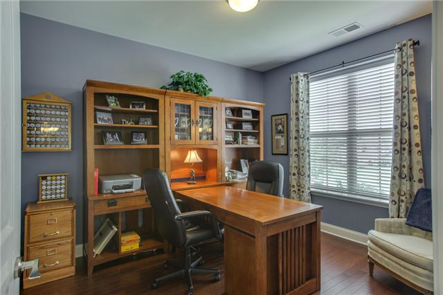 369 Truman Road West Franklin, TN 37064 - Photo 3 of 20 THE OFFICE IS LOCATED TO THE RIGHT OF THE ENTRY AND FEATURES HARDWOODS & 2" BLINDS