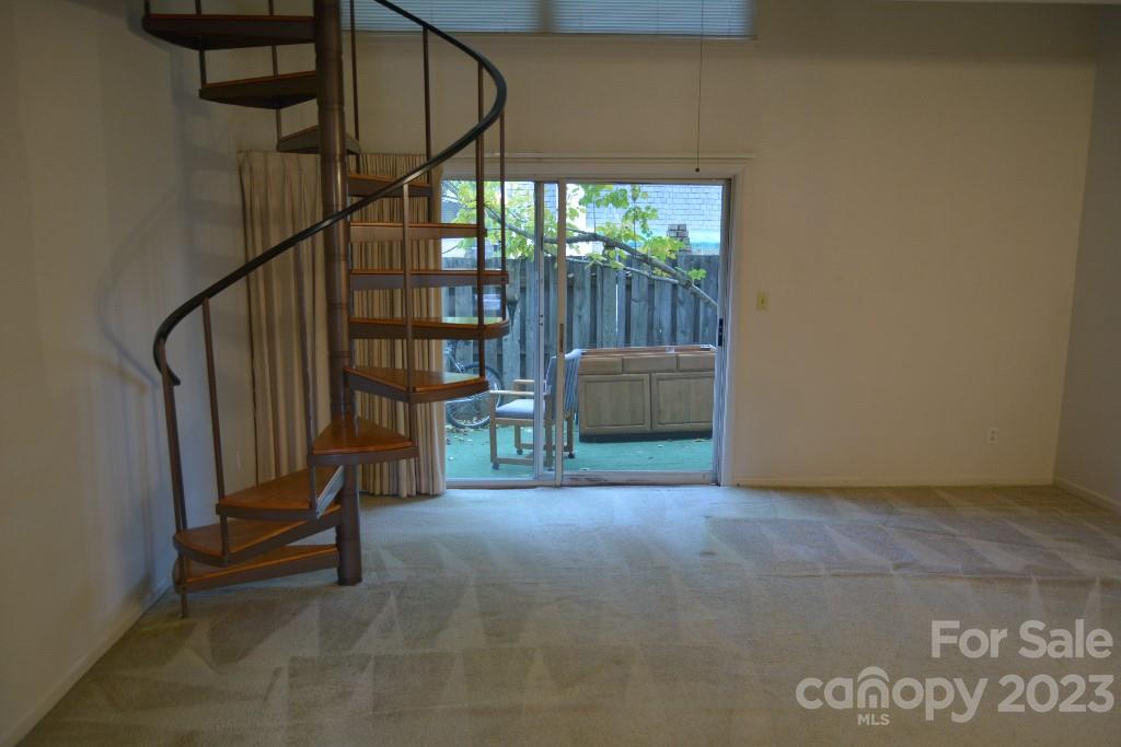 3508 Colony Road, Unit D Charlotte, NC 28211 - Photo 6 of 24 a view of entryway with stairs