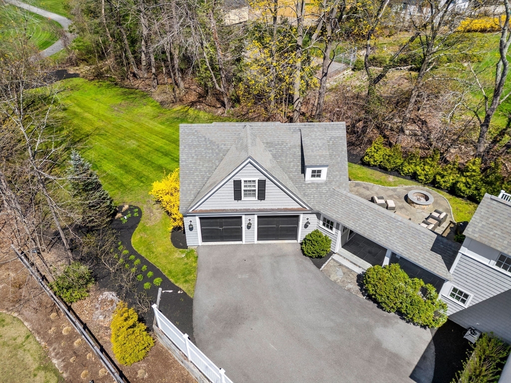 40 Morton Street Andover, MA 01810 - Photo 30 of 32 an aerial view of a house with swimming pool