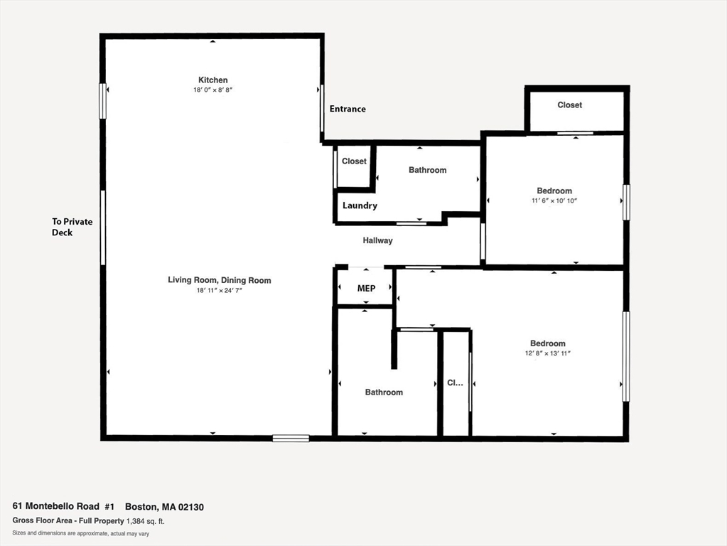 61 Montebello Road, Unit 6 Boston, MA 02130 - Photo 9 of 14 Gallery Image 9