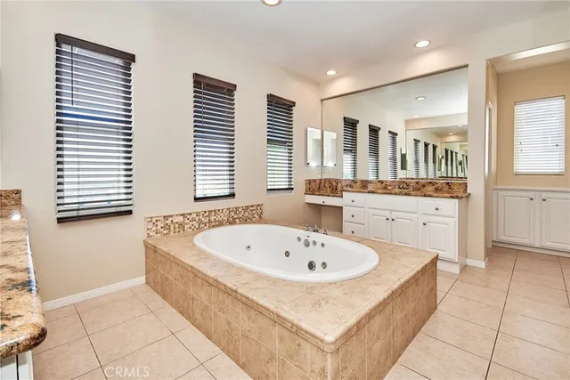 a close view of closet