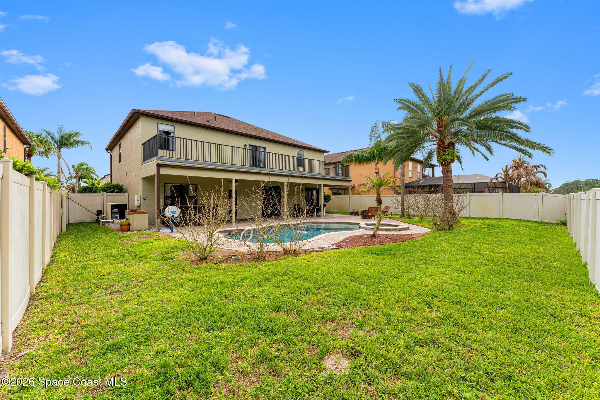 1390 Talon Way Melbourne, FL 32934 - Photo 41 of 60 Fecked Back yard