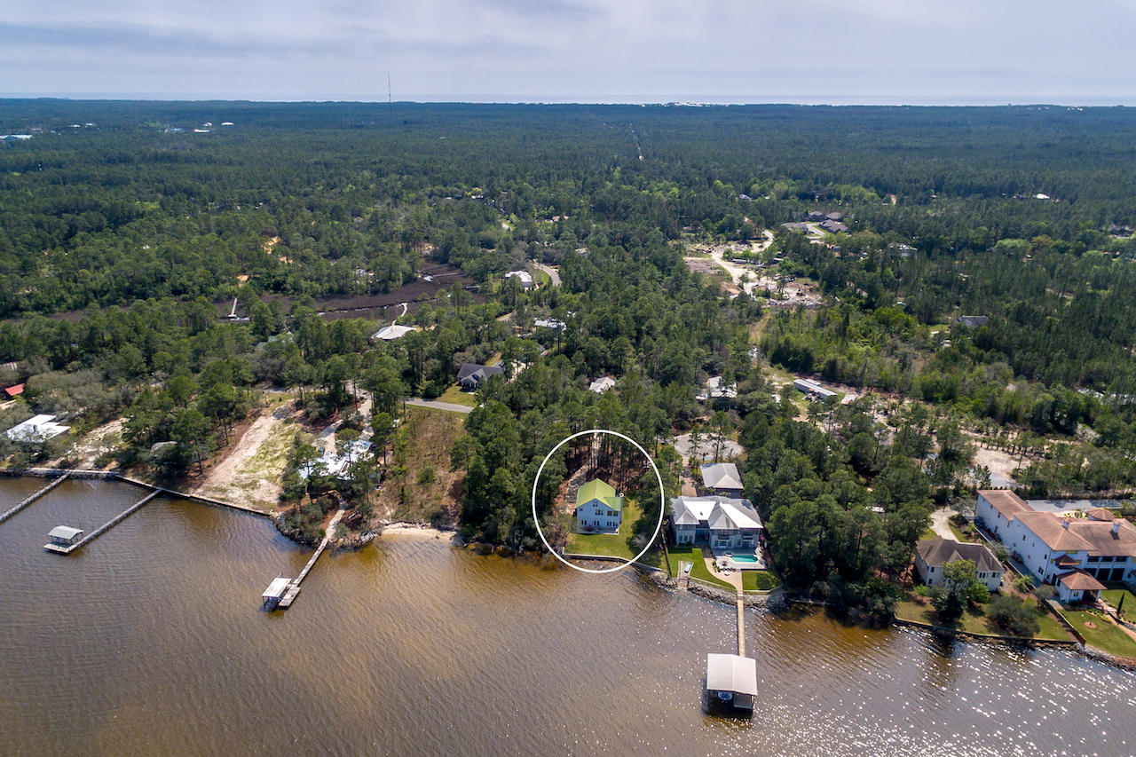 72 Carolyn Lane Santa Rosa Beach, FL 32459 - Photo 17 of 25 an aerial view of a sink with yard