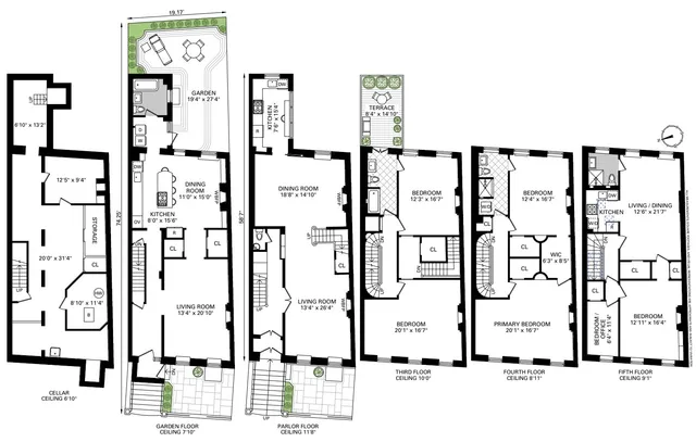 $6,900,000 | 261 Hicks Street | Brooklyn Heights