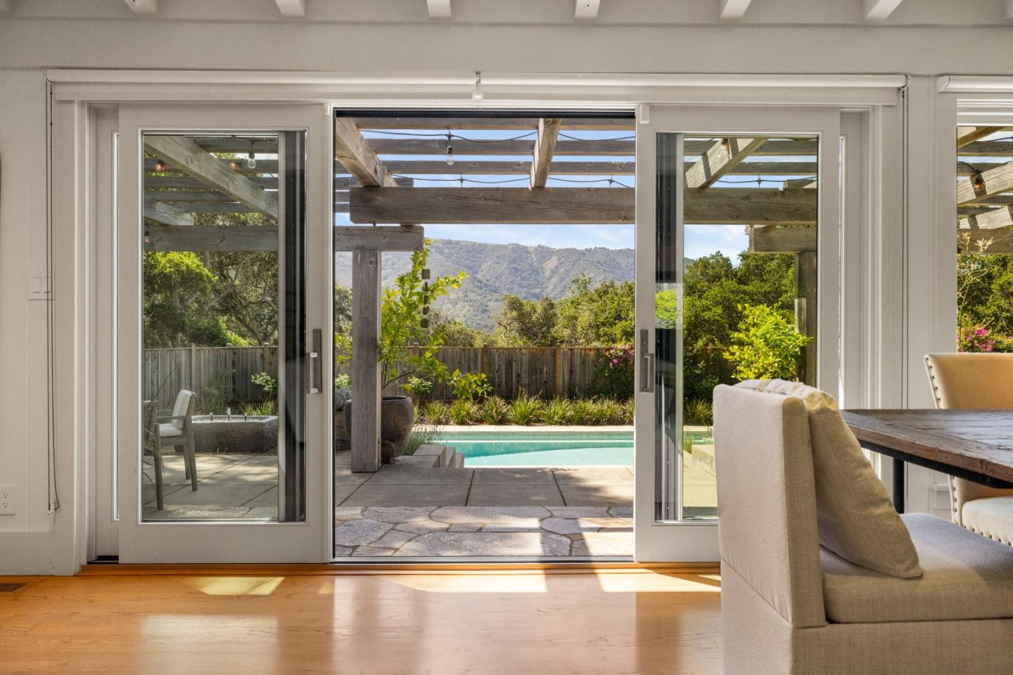 58 La Rancheria Carmel Valley, CA 93924 - Photo 6 of 36 a view of a room that has a large window