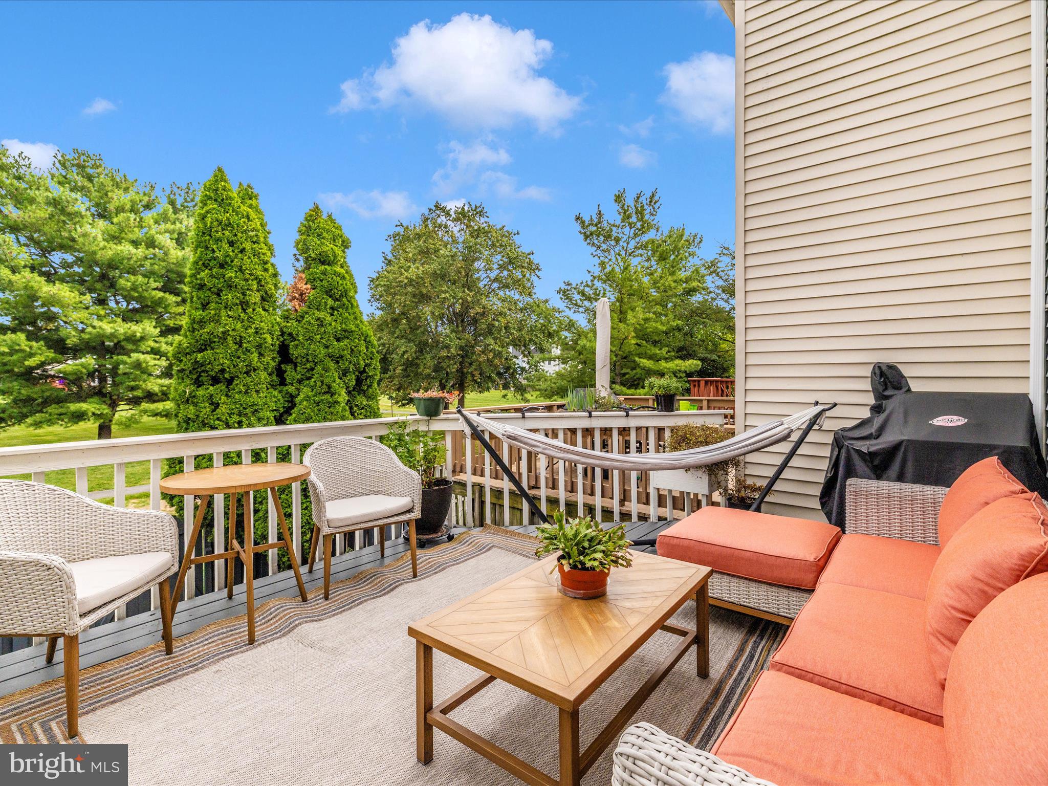 6739 Killdeer Court Frederick, MD 21703 - Photo 31 of 38 a view of a chairs and table in patio