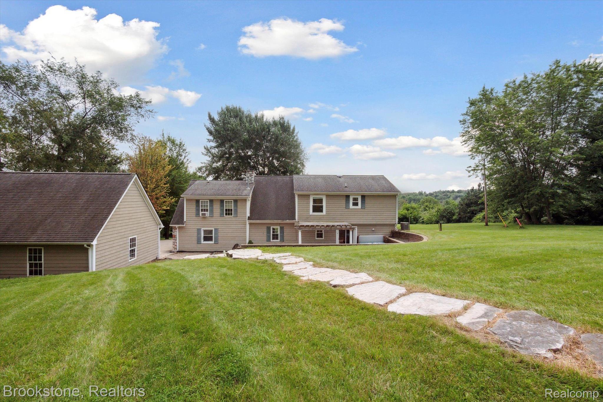 1225 East Romeo Road Leonard, MI 48367 - Photo 30 of 44 Back View facing south