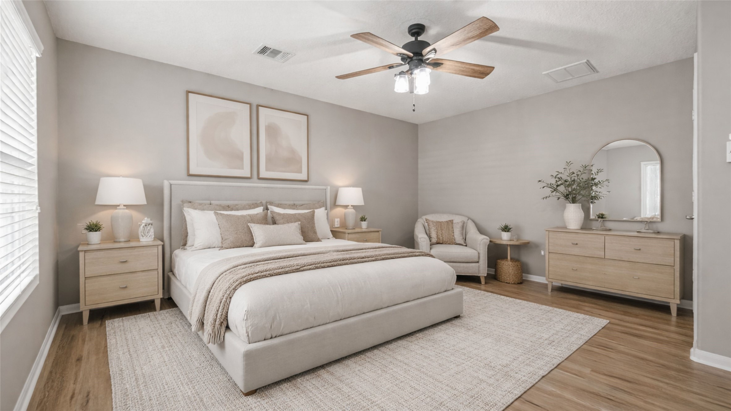 9940 Swallow Drive Conroe, TX 77385 - Photo 5 of 30 Primary Bedroom - Virtually Staged